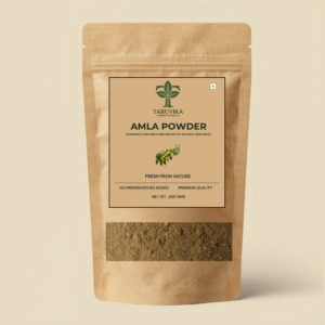 Taruvika 100% Pure Amla Powder – Natural Vitamin C Rich Herbal Supplement