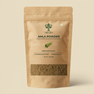 Taruvika 100% Pure Amla Powder – Natural Vitamin C Rich Herbal Supplement