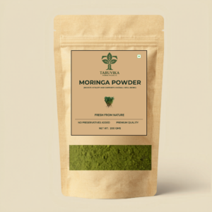 Taruvika 100% Pure Moringa Powder – Nutrient-Rich Superfood for Daily Health